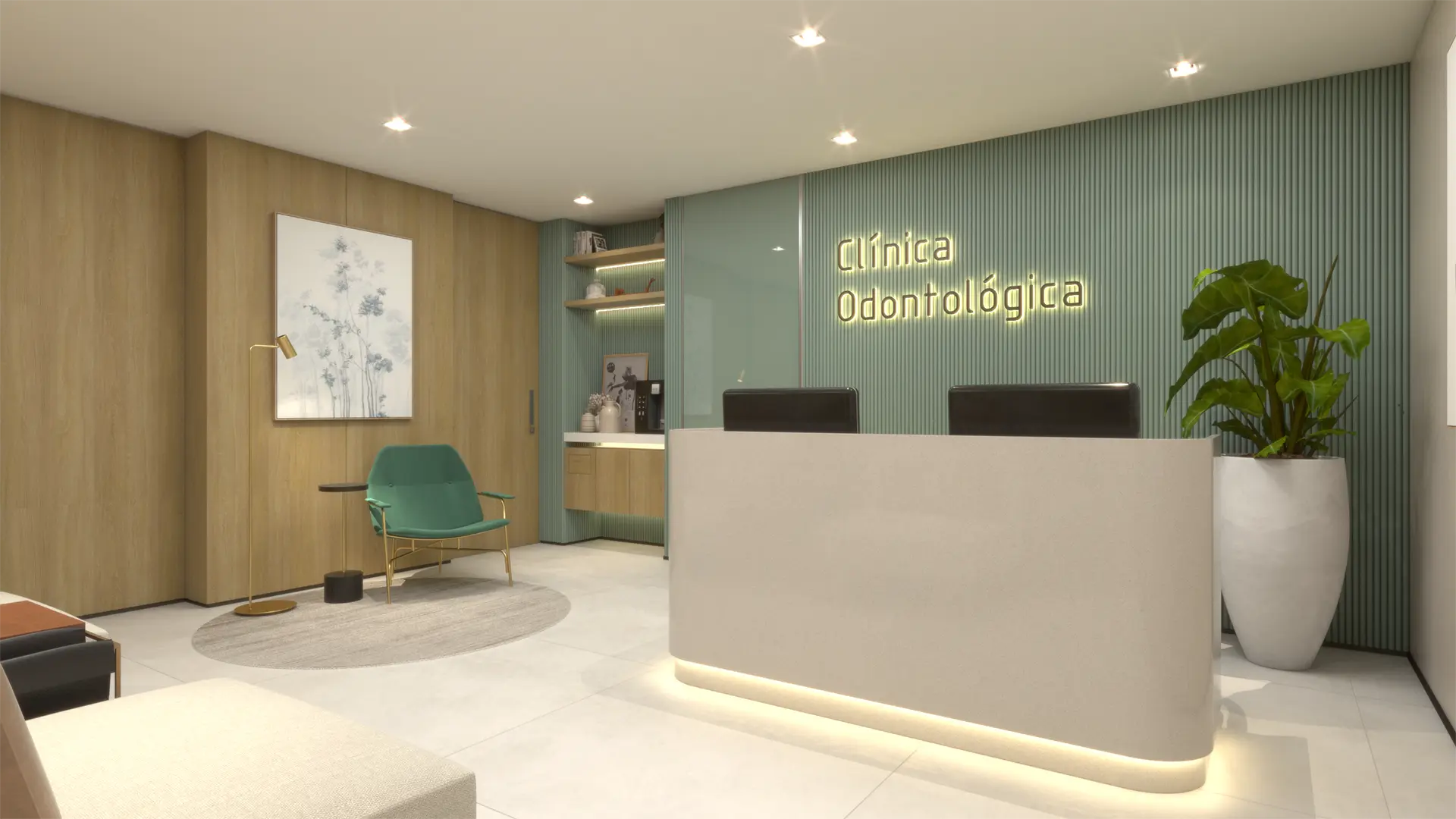 SUGESTÃO DE LAYOUT PARA CLÍNICA DE ODONTOLOGIA